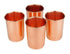 Pure Plain Copper Glass 300ml - Set of 4