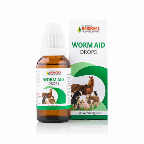 Bakson's Worm Aid Drop for Deworming 30ml