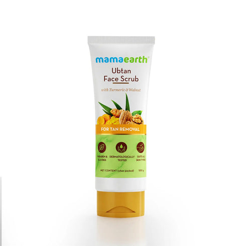 Mamaearth Vitamin C Face Scrub With Vitamin C and Walnut 100g