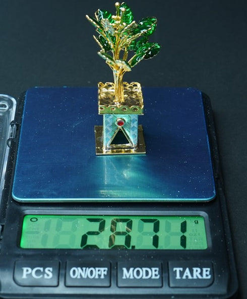 Pure Silver Tulsi Tree 28.2g By Mahita Collections