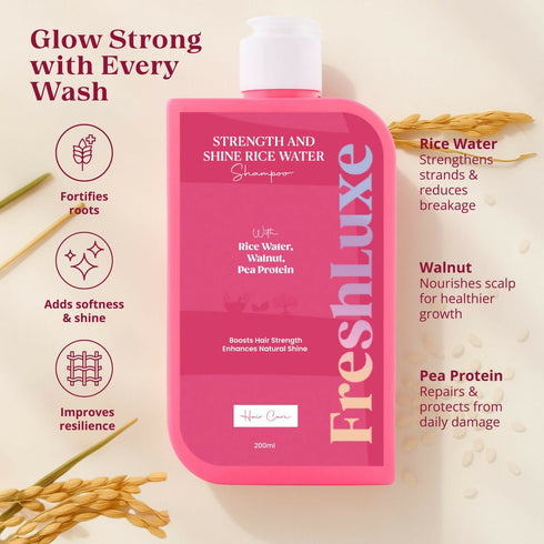 FreshLuxe Strength | Shine Shampoo