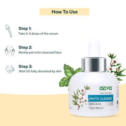 OZiva Phyto Cleanse Anti Acne Face Serum