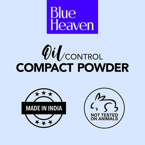 Blue Heaven Oil Control Compact Powder Matte Finish SPF 25 PA+++ Caramel