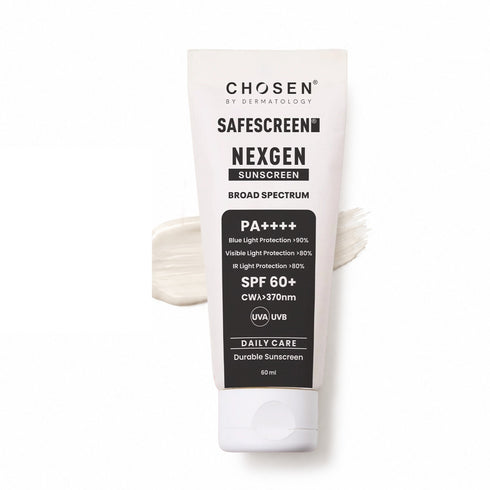 Chosen SAFESCREEN® NEXGEN SPF 60+ Sunscreen