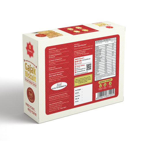 Sahu Gajak Bhandar Khasta Gajak Biscuits