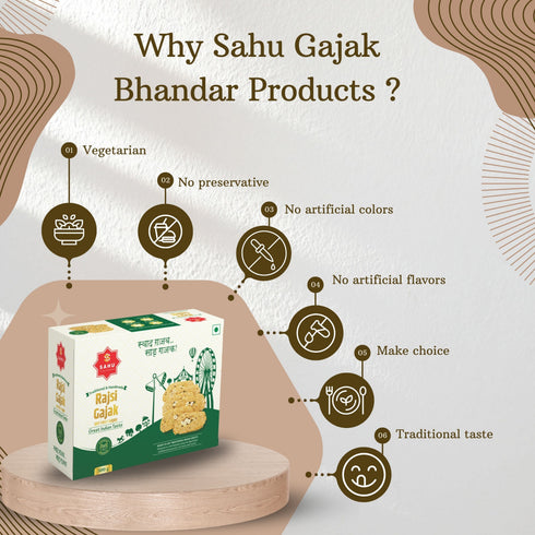 Sahu Gajak Bhandar Dry Fruit Gajak