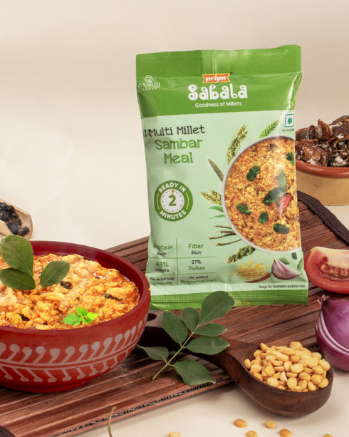 Sabala Millets Multi Millet Sambar Meal