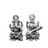 Pure Silver Antique Saraswathi Ganesh 23.94G By Mahita Collections