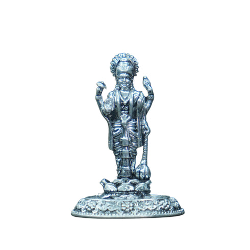 Pure Silver Antique Satya Narayana Swamy 18.15g By Mahita Collections