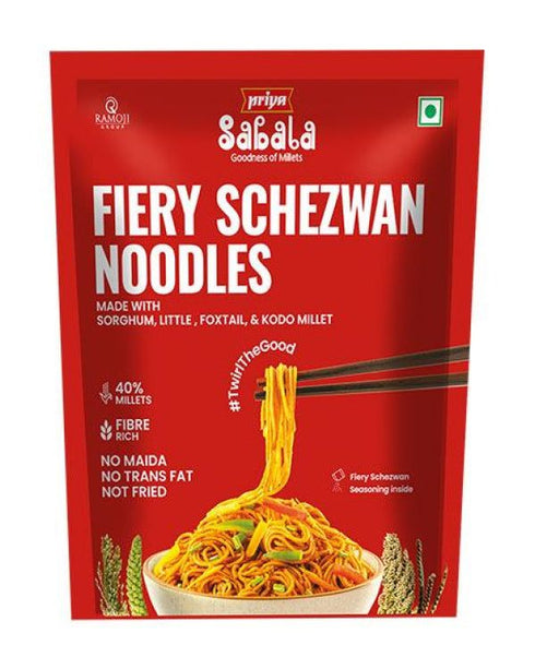 Sabala Millets Millet Noodles - Fiery Schezwan