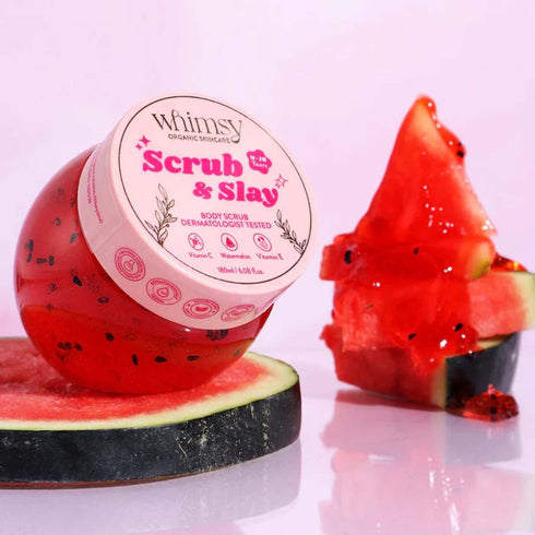 Whimsy Beauty Kiwi & Watermelon Body Scrub Combo