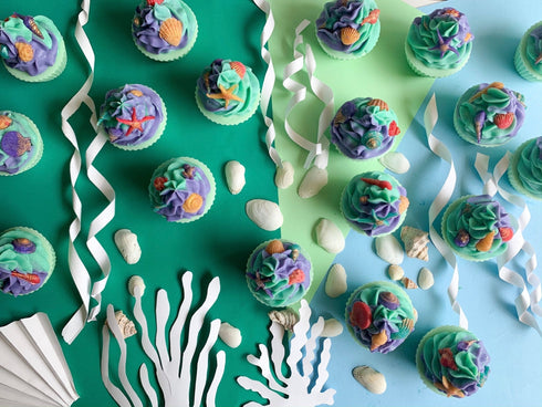 The Sass Bar Seashell Cupcake Soap