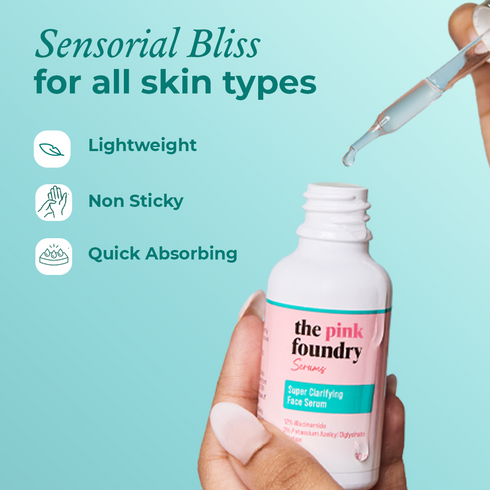 The Pink Foundry Super Clarifying 12% Niacinamide Face Serum