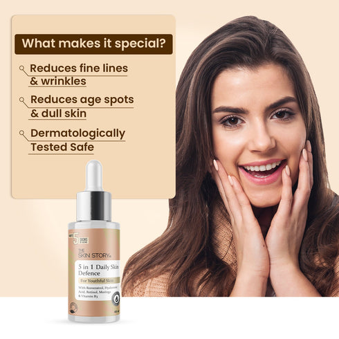 The Skin Story 5-in-1 Daily Skin Defence Anti Aging Serum