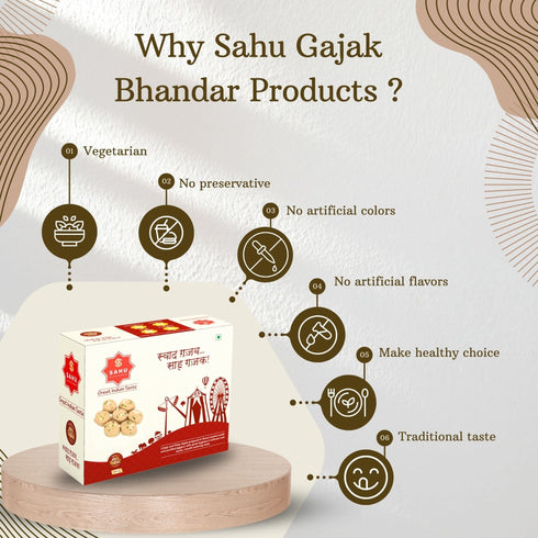 Sahu Gajak Bhandar Sesame Flex Mix Gajak Sweets