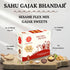 Sahu Gajak Bhandar Sesame Flex Mix Gajak Sweets