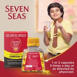 Seven Seas Original Cod-Liver Oil Capsule