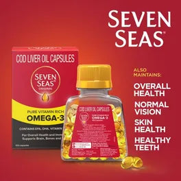 Seven Seas Original Cod-Liver Oil Capsule