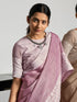 Deeva Sarees Purple Linen Saree