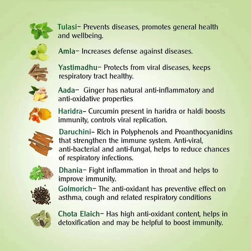 Keya Seth Aromatherapy Shakti - Ayush Kadha Powder for Immunity Enriched