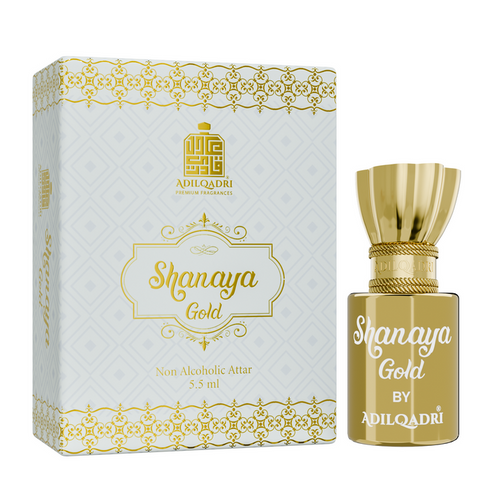 Adilqadri Shanaya Gold Luxury Gourmand Attar Perfume