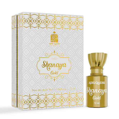 Adilqadri Shanaya Gold Luxury Gourmand Attar Perfume