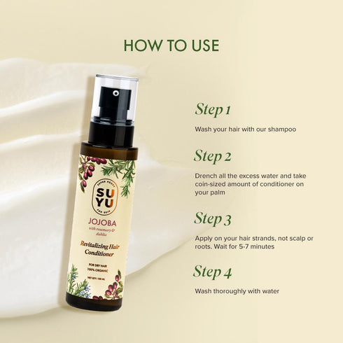 Suyu India Jojoba Hair Revitalizing Conditioner