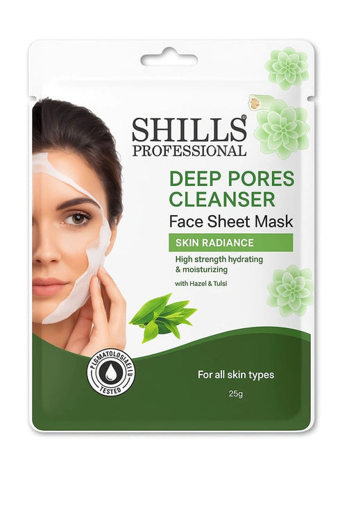 Shills Professional Deep Pores Face Sheet Mask