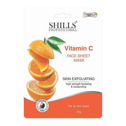 Shills Professional Vitamin C Face Sheet Mask