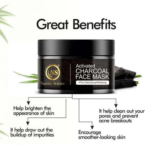 Nuerma Science Pure Clay Charcoal Face Mask