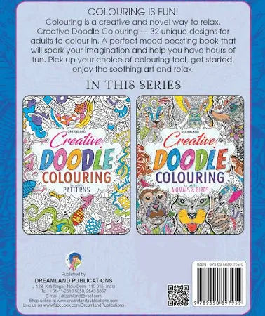 Creative Doodle Colouring Books