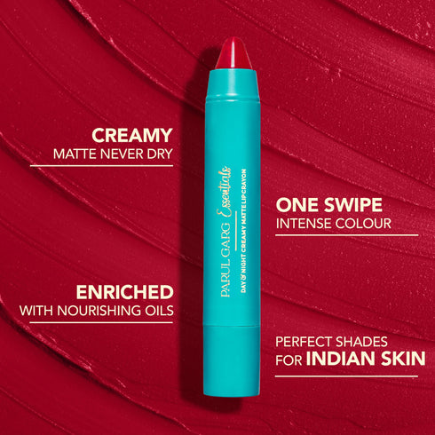 Parul Garg Beauty Show Stopper 12: Creamy Matte Lip Crayon