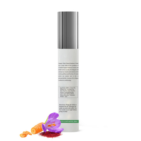 Mantra Organics Natural Radiance Under Eye Roll On Gel Cream