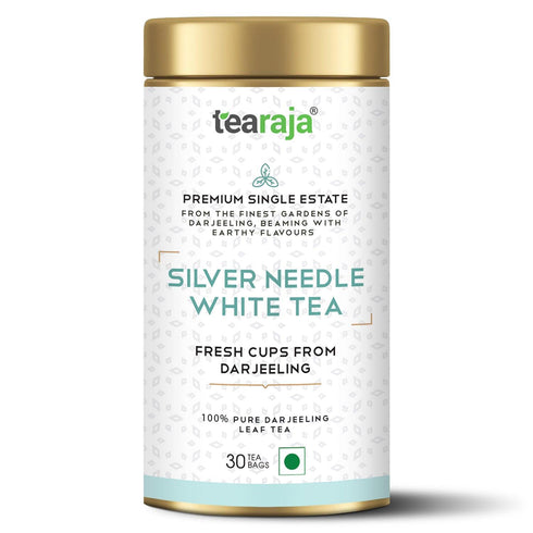 Tea Raja - Silver Needle White Tea 30 Tea Bags