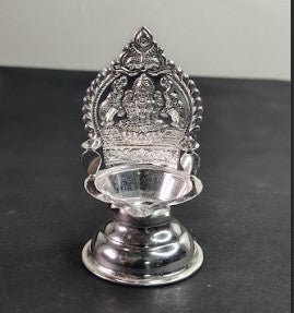 Pure Siver Kamakshi Diya 20gm - By Mahita Collections