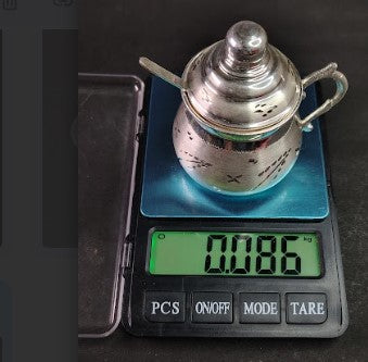 Pure Silver Ghee Pot 86gm - By Mahita Collections