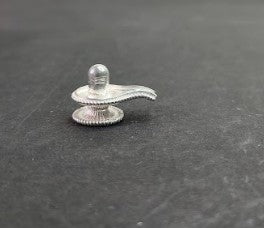 Pure Silver Shiva Lingam 7gm - By Mahita Collections