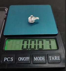 Pure Silver Shiva Lingam 7gm - By Mahita Collections