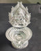 Pure Silver Kubhera Diya 43gm - By Mahita Collections