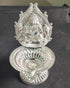 Pure Silver Kubhera Diya 43gm - By Mahita Collections