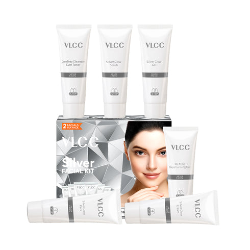 VLCC Silver Single Facial Kit,packet of 1 Kit