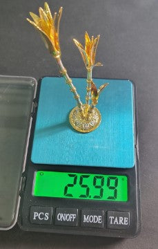 Pure Silver Sugar Cane Plant - 25.99 g by Mahita Collections