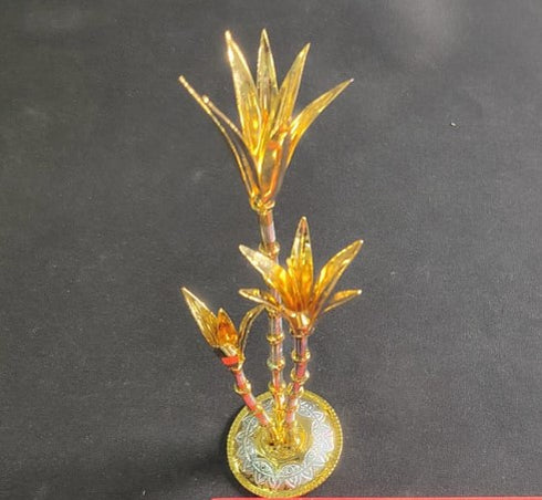 Pure Silver Sugar Cane Plant - 25.99 g by Mahita Collections