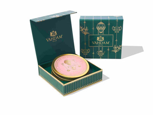 Vahdam Tea Blooming Rose Private Reserve Gift Set