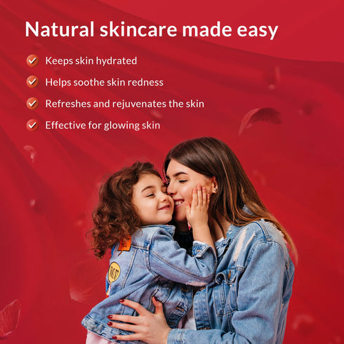 Babyorgano Cleans & Refreshes Soft Skin Pure Rose Water 1 Month