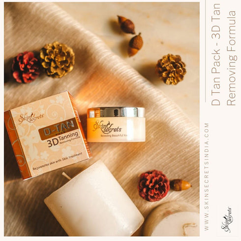 Skin Secrets De-Tan Pack for Instant Tan Removal