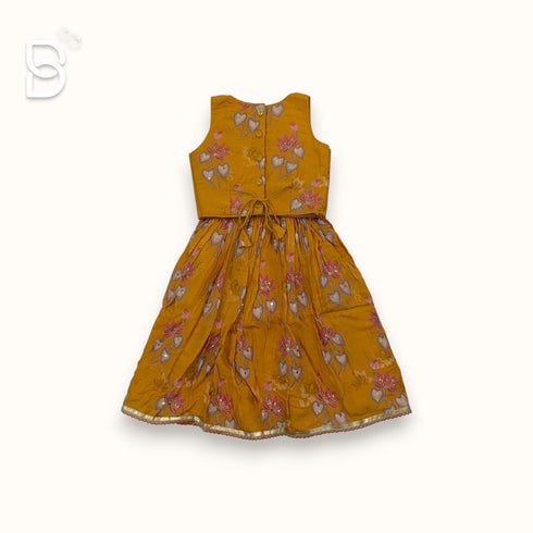 Bachpan kids wear Ghagra Chholi Yellow