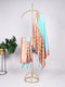 Sky Blue Color Weaving Zari Work With Tassels Jacquard Silk | Paithani | Dupatta