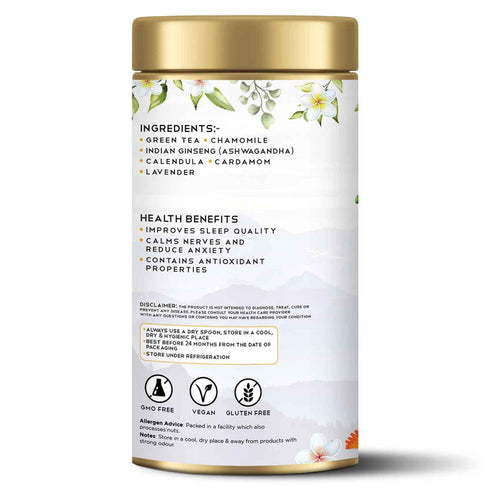 Tea Raja - Sleep Well Ayurvedic Herbal Tea