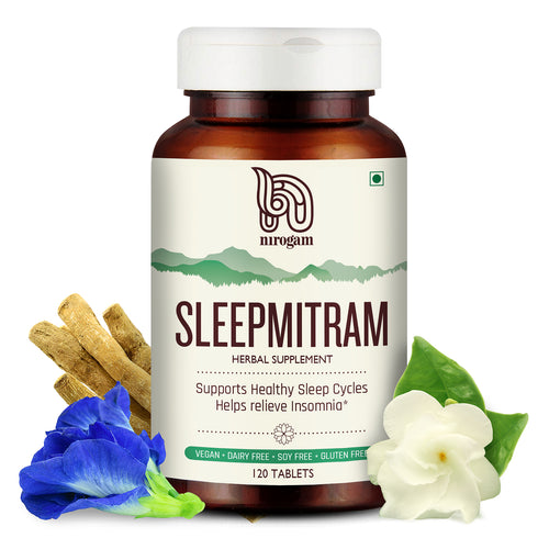 Nirogam Sleepmitram Tablets | Sleep - Insomnia Support